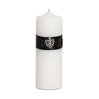Beverly Clark The Crowned Jewel Collection Unity Candle - Ivory