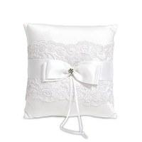 Beverly Clark French Lace Collection Ring Cushion - Ivory