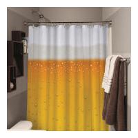 beer oclock beer shower curtain