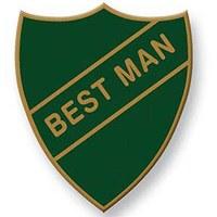 Best Man Badge