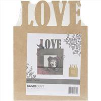 Beyond The Page MDF Love Frame 344742