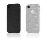 belkin ipod touch 4g silicon grip groove 2 pack blackclear