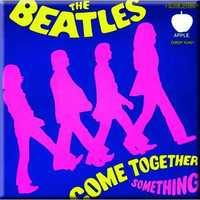 Beatles Come Together / Something Steel Fridge Magnet