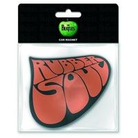 Beatles Rubber Soul Large Shaped Rubber Fridge Magnet (ro)