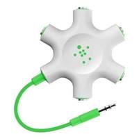 Belkin Rockstar Universal Multi-headphone Splitter; Green