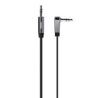 belkin mixit 35mm flat right angle aux cable 09m in black