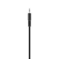 belkin audio portable cable 35mm male male in black 2m