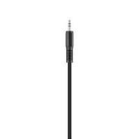 belkin audio portable cable 35mm male male in black 1m