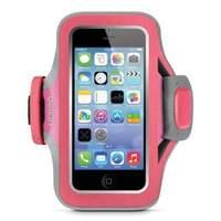 Belkin Neoprene Slim Fit Armband For Iphone 5 / 5s In Pink And Purple
