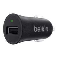 Belkin Premium Mixit Fast 2.4amp Usb Car Charger With Connected Equipment Warranty - Black