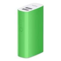 Belkin 4000mah Portable Dual Usb Rechargable Battery Pack - Green