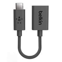 belkin adapter usb 30 type c usb a 5gbps 15amp black usb if certified