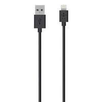 Belkin 3 M Lightning To Usb 2.4amp Charge And Sync Cable For Apple Iphone 5 5c 5s Ipad Air 4th Generation And Ipad Mini - Black (mfi Approved)