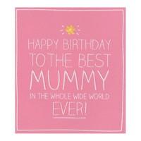 Best Mummy Ever Birthday Card