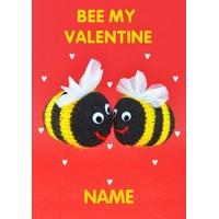 Bee My Valentine, Knit and Purl