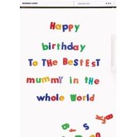 Bestest Mummy | Birthday Card