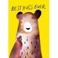 Best Hugs Ever| Valentine\'s Day Card |JA1084