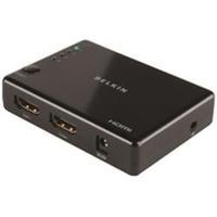 Belkin 4-Way HDMI SwitchBox 4-In/1-Out Black