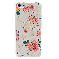 beautiful flower pattern hard case for iphone 5c