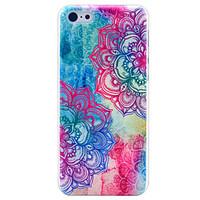 Beautiful Mandala Flower Pattern Hard Cover Case for iPhone 5C