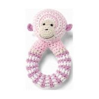 Bellybutton Crochet Rattle Monkey