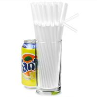 Bendy Straws 8inch Clear (4 Boxes of 250)