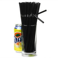 bendy straws 8inch black box of 250