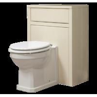 Berkeley Traditional Back-To-Wall WC Unit - Cream