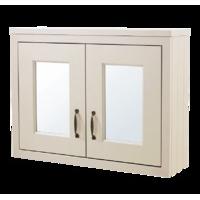 Berkeley Traditional Mirrored Cabinet - Cream