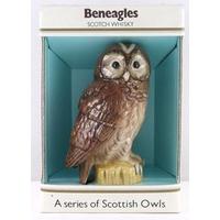 beneagles tawny owl whisky decanter