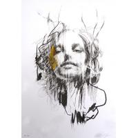 Becoming - Citrus Yellow By Carne Griffiths