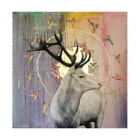 Between The Worlds - Hand Finished Gold By Louise McNaught