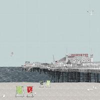 Beachy Keen At Brighton Pier By Clare Halifax