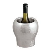 Beaumont Hammered Stainless Steel Wine And Champagne Cooler