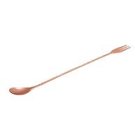 beaumont mezclar long bar spoon with fork end