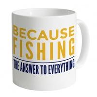 Because Fishing Mug