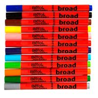 berol colourbroad pens pack of 12