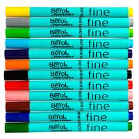Berol Colourfine Pens - Pack of 12