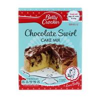 Betty Crocker Chocolate Swirl Cake Mix