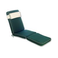 bespoke lounger cushion green