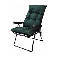 Bespoke Collection Flock Recliner in Green