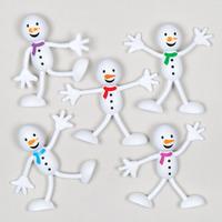 bendy snowmen pack of 5