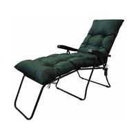 Bespoke Collection Flock Lounger in Green
