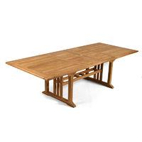 Berrington Double Extending Teak Table