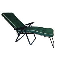 bespoke sturdi plus lounger with cushion in green