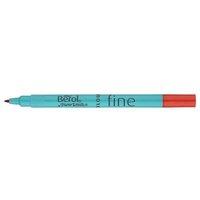 Berol Colour Fine Pen (Red) Pack of 12