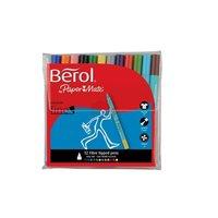 berol colour fine pens assorted pack of 12
