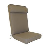 bespoke recliner cushion taupe