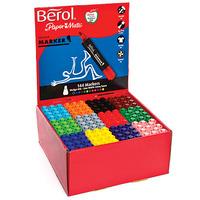 Berol Colour Markers - Chisel Tip (Box of 144) (Box of 144)