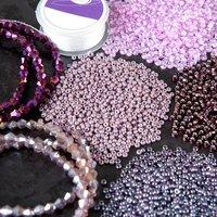 Bead Spider Crystal Raindrop Bracelet Kit - Makes 8 402783